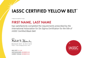 International Association for Six Sigma Certification (IASSC)